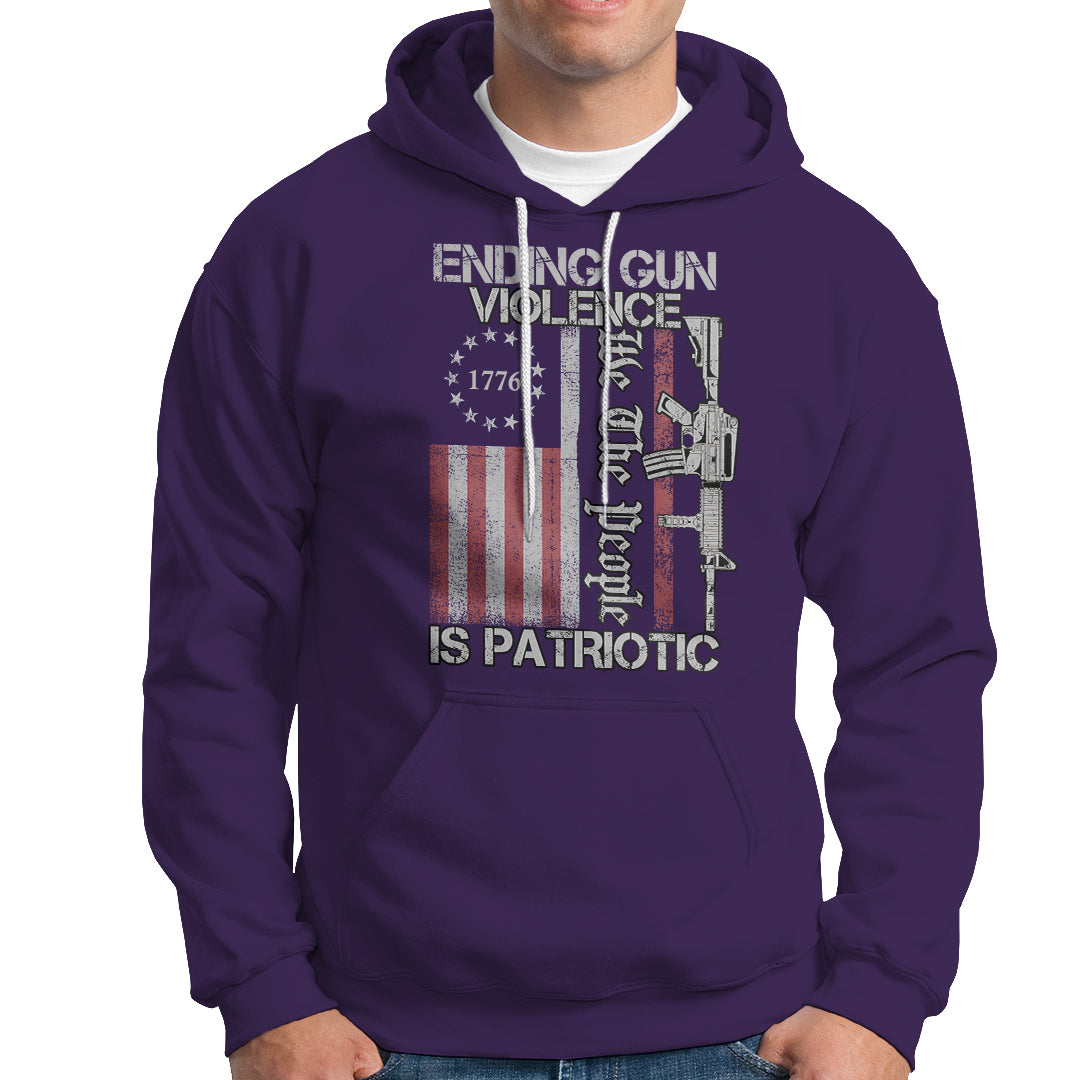 Ending Gun Violence We The People Is Patriotic Hoodie - Wonder Print Shop