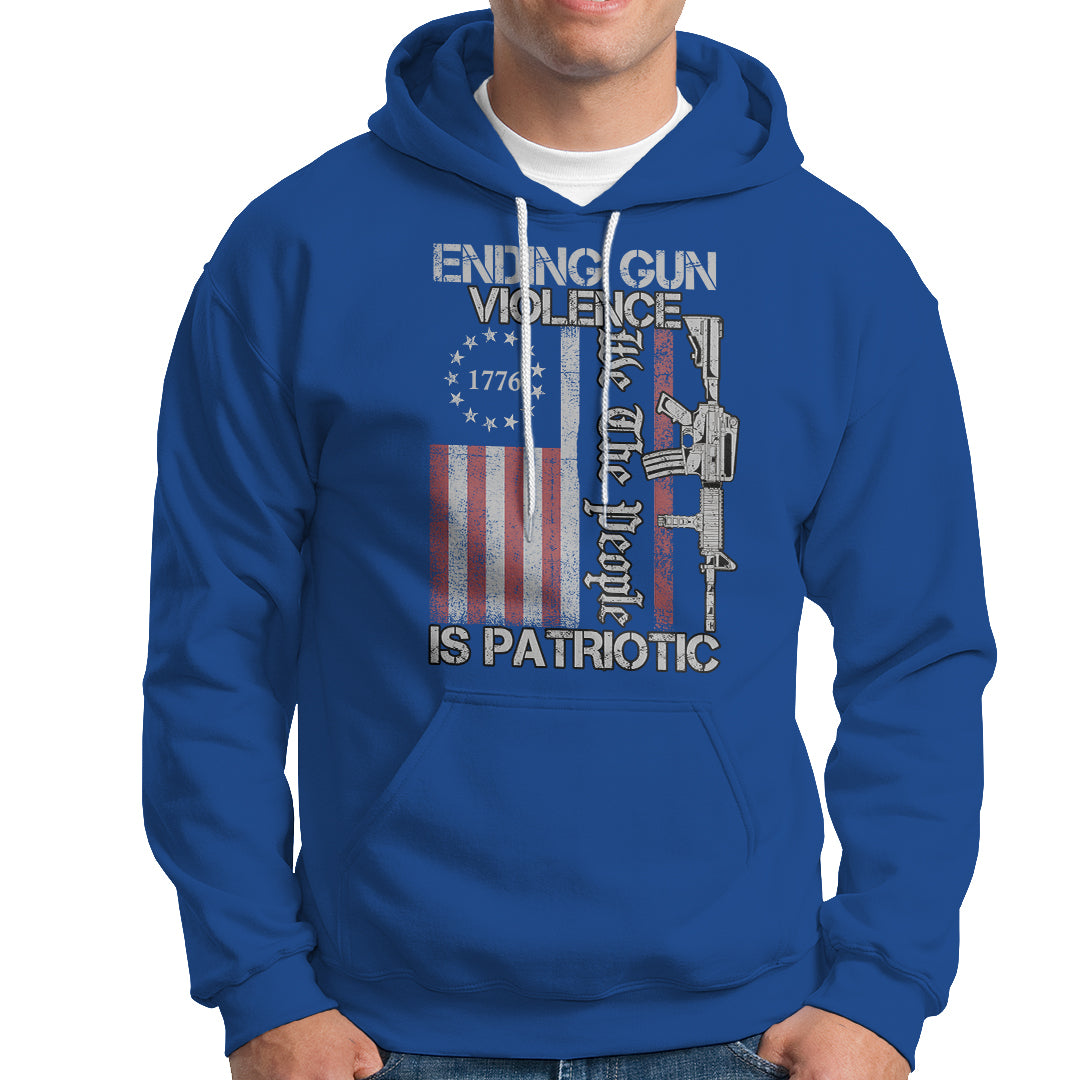 Ending Gun Violence We The People Is Patriotic Hoodie - Wonder Print Shop