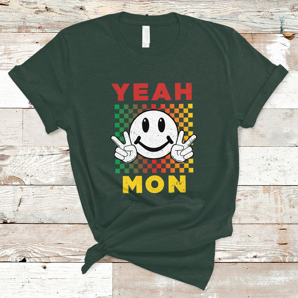 Jamaica T Shirt Yeah Mon Funny Caribbean Jamaican No Problem Jamaica Reggae - Wonder Print Shop