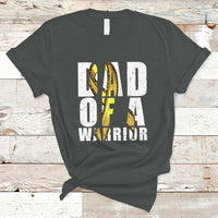 Childhood Cancer Awareness T Shirt In This Family Nobody Fights Alone Gold Ribbon Support Squad - Wonder Print Shop