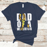 Childhood Cancer Awareness T Shirt In This Family Nobody Fights Alone Gold Ribbon Support Squad - Wonder Print Shop