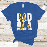 Childhood Cancer Awareness T Shirt In This Family Nobody Fights Alone Gold Ribbon Support Squad - Wonder Print Shop