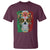Sugar Skull Mexican Flag T Shirt Viva Mexico Hispanic Heritage Month - Wonder Print Shop