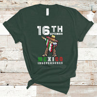 Mexican Independence Day T Shirt Dabbing Celebrate 16th September Viva Mexico Latino Hispanic Heritage - Wonder Print Shop