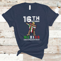 Mexican Independence Day T Shirt Dabbing Celebrate 16th September Viva Mexico Latino Hispanic Heritage - Wonder Print Shop