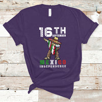 Mexican Independence Day T Shirt Dabbing Celebrate 16th September Viva Mexico Latino Hispanic Heritage - Wonder Print Shop