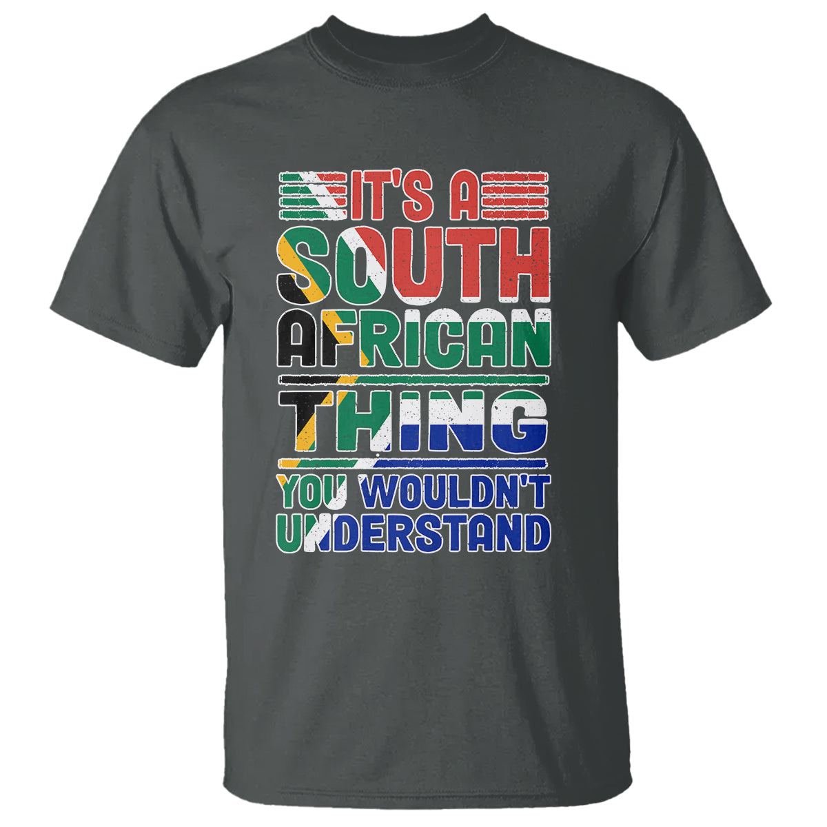 South Africa T Shirt Flag It's A South African Thing You Wouldn't Understand Funny - Wonder Print Shop