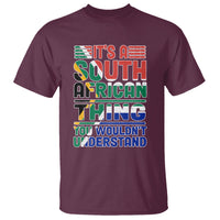 South Africa T Shirt Flag It's A South African Thing You Wouldn't Understand Funny - Wonder Print Shop