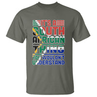 South Africa T Shirt Flag It's A South African Thing You Wouldn't Understand Funny - Wonder Print Shop