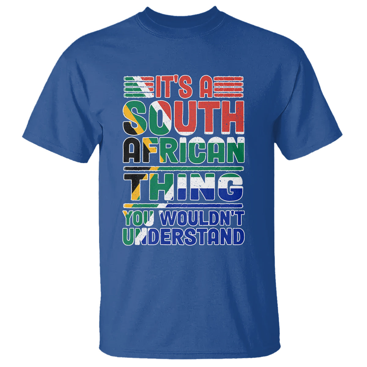South Africa T Shirt Flag It's A South African Thing You Wouldn't Understand Funny - Wonder Print Shop