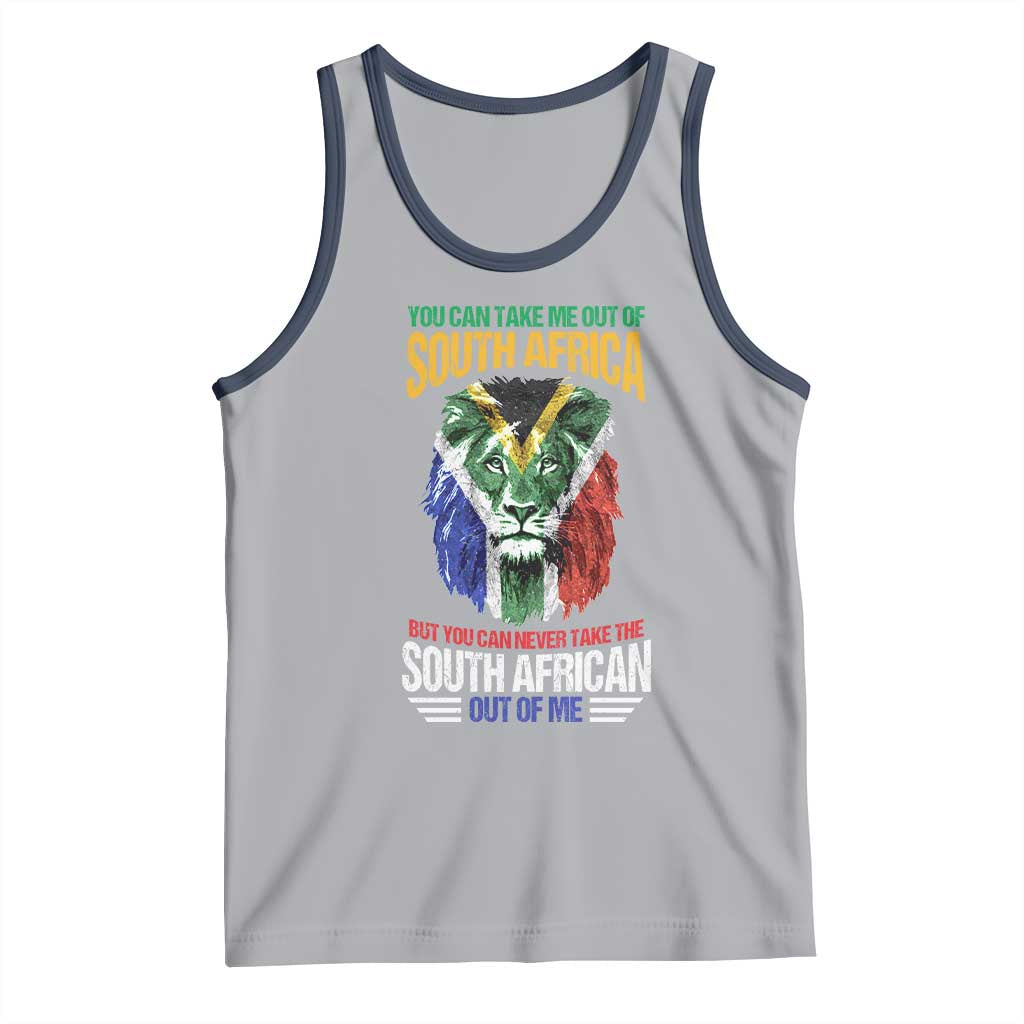 South Africa Pride Tank Top You Can Never Take The South African Out Of Me