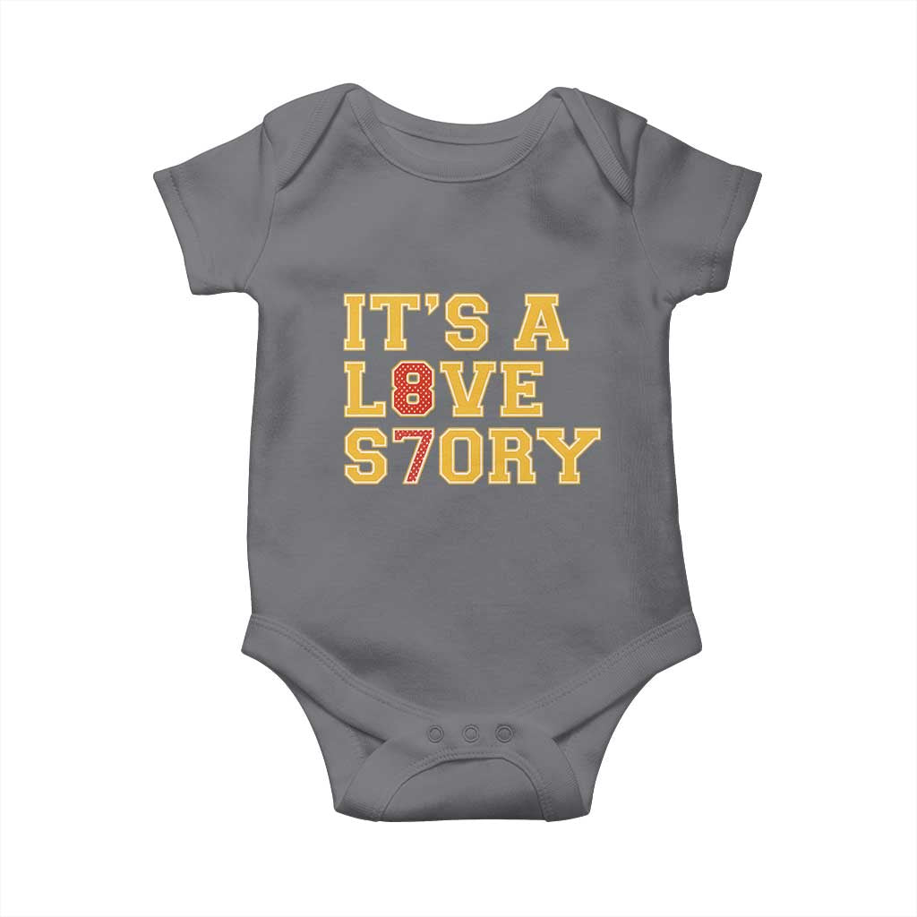 It’s a Love Story 87 Baby Onesie Inspired Football Romance - Wonder Print Shop