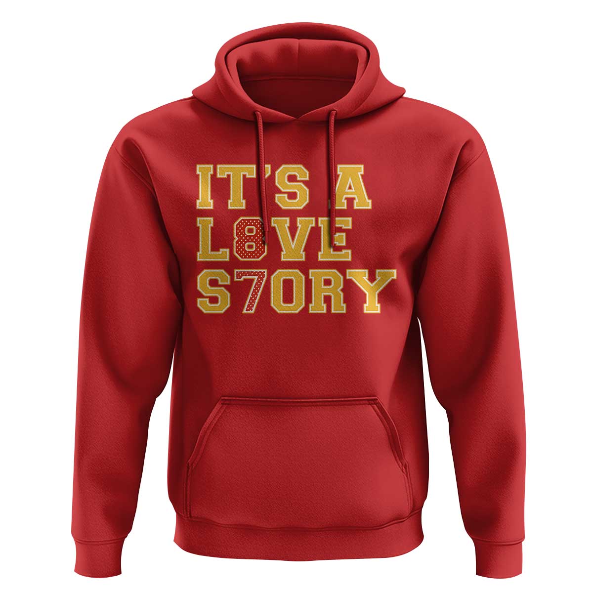 It’s a Love Story 87 Hoodie Inspired Football Romance - Wonder Print Shop