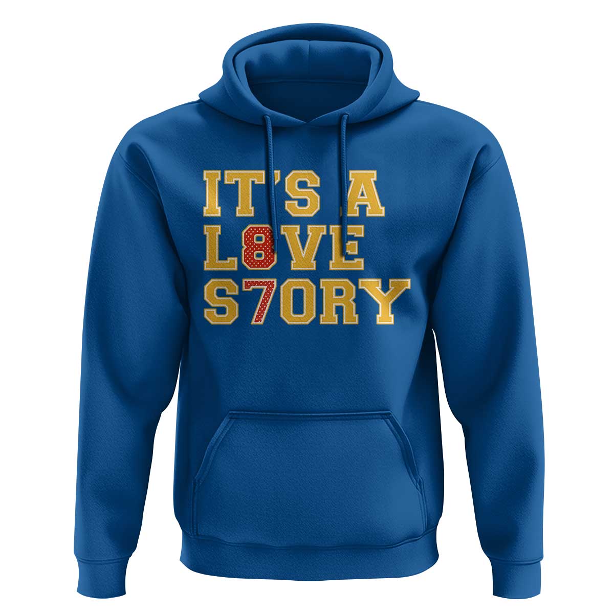 It’s a Love Story 87 Hoodie Inspired Football Romance - Wonder Print Shop