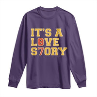 It’s a Love Story 87 Long Sleeve Shirt Inspired Football Romance - Wonder Print Shop