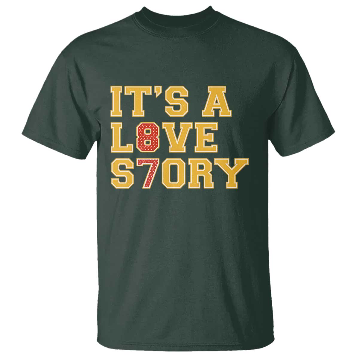 It’s a Love Story 87 T Shirt Inspired Football Romance - Wonder Print Shop