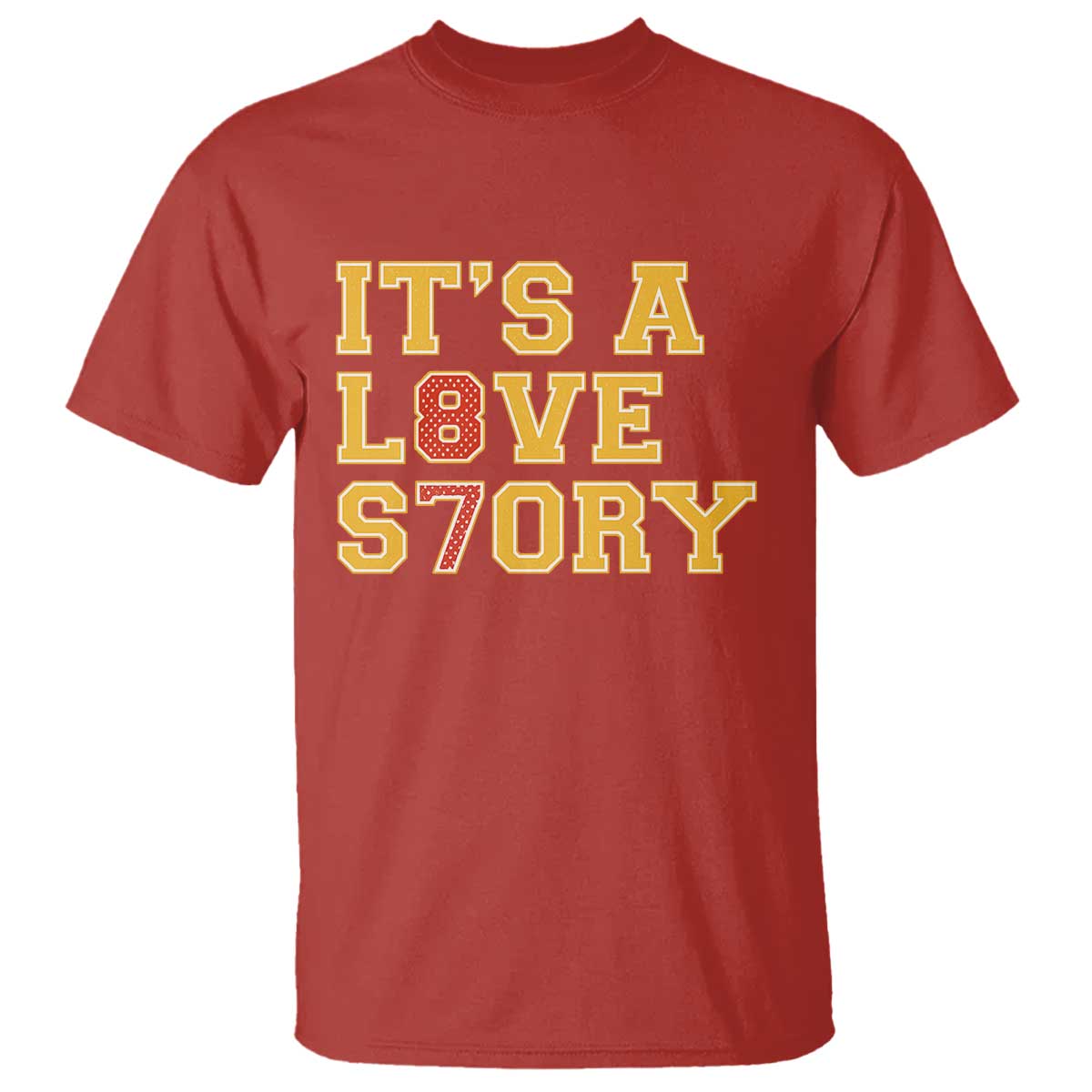 It’s a Love Story 87 T Shirt Inspired Football Romance - Wonder Print Shop