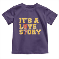 It’s a Love Story 87 Toddler T Shirt Inspired Football Romance - Wonder Print Shop