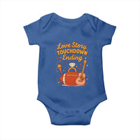 Love Story Touchdown Ending Baby Onesie Football And Music Engagement - Wonder Print Shop