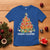 Merry Glizzmas T Shirt Funny Hotdog Christmas Tree - Wonder Print Shop