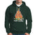 Merry Glizzmas Hoodie Funny Hotdog Christmas Tree - Wonder Print Shop