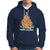 Merry Glizzmas Hoodie Funny Hotdog Christmas Tree - Wonder Print Shop
