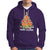 Merry Glizzmas Hoodie Funny Hotdog Christmas Tree - Wonder Print Shop