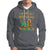 Merry Glizzmas Hoodie Funny Hotdog Xmas Tree Hot Ugly Christmas - Wonder Print Shop