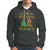 Merry Glizzmas Hoodie Funny Hotdog Xmas Tree Hot Ugly Christmas - Wonder Print Shop