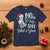 Skeleton Christmas T Shirt Ho Ho Holy Shit What A Year Funny Boujee Xmas Vibe - Wonder Print Shop