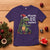 Dinosaur Christmas T Shirt Fa Ra Ra Ra Rawr Xmas Tree Santa Rex Lover - Wonder Print Shop