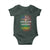 African American Pride Baby Onesie American Grown With African Roots African American Flag Tree