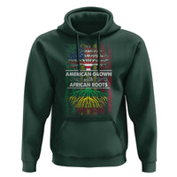 African American Pride Hoodie American Grown With African Roots African American Flag Tree
