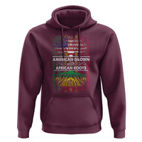 African American Pride Hoodie American Grown With African Roots African American Flag Tree