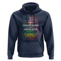 African American Pride Hoodie American Grown With African Roots African American Flag Tree