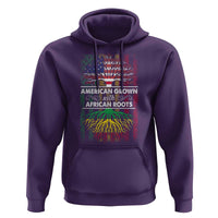 African American Pride Hoodie American Grown With African Roots African American Flag Tree