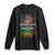 African American Pride Long Sleeve Shirt American Grown With African Roots African American Flag Tree