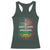 African American Pride Racerback Tank Top American Grown With African Roots African American Flag Tree