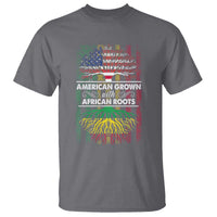 African American Pride T Shirt American Grown With African Roots African American Flag Tree