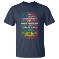 African American Pride T Shirt American Grown With African Roots African American Flag Tree