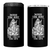 Jesus The Way The Truth The Life 4 in 1 Can Cooler Tumbler Religious Christian Faith