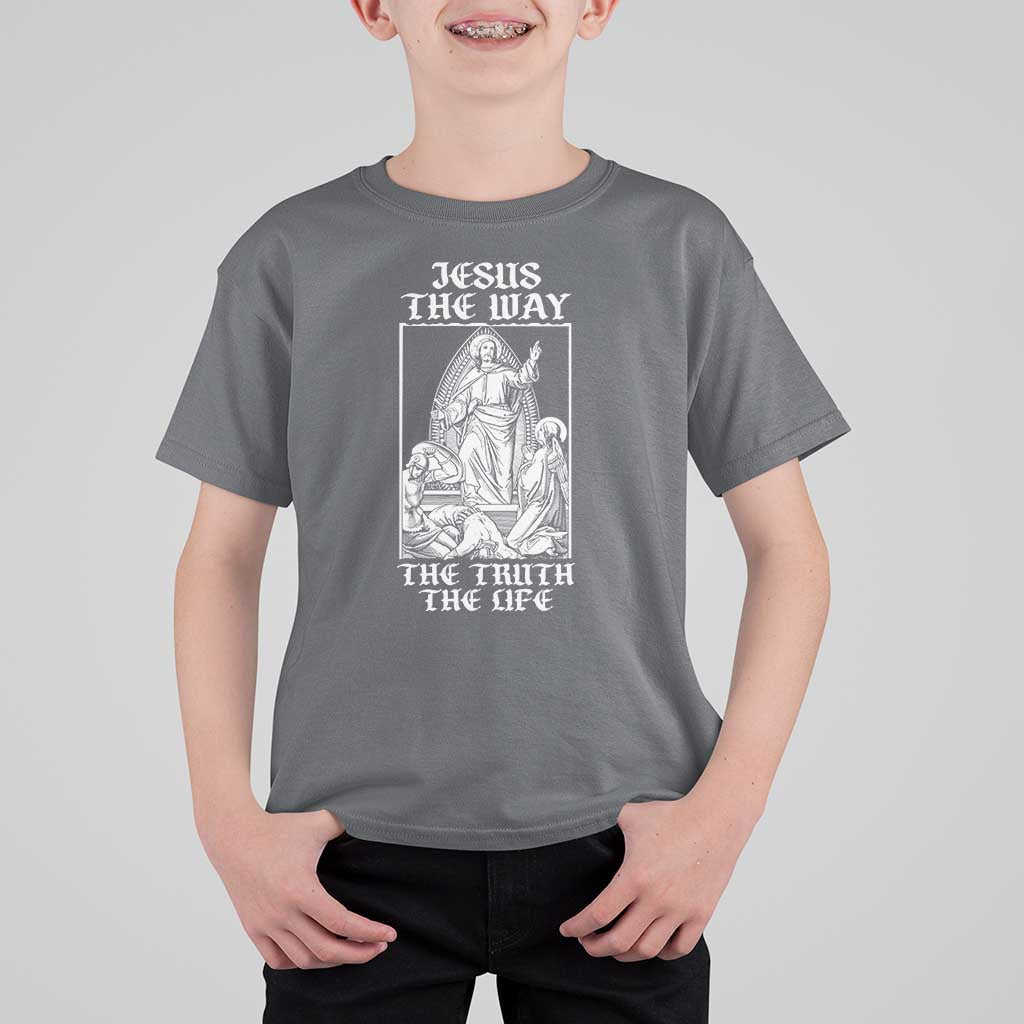Jesus The Way The Truth The Life T Shirt For Kid Religious Christian Faith