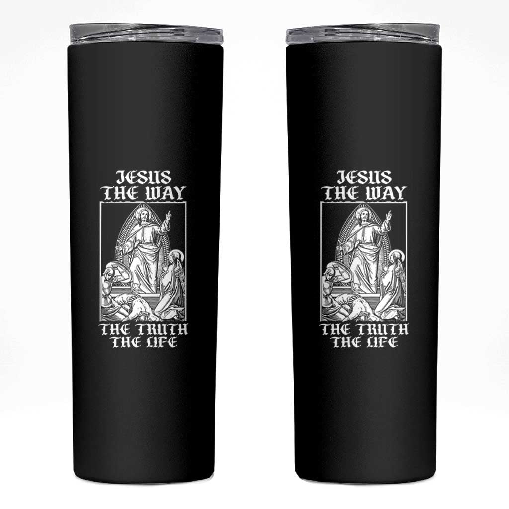 Jesus The Way The Truth The Life Skinny Tumbler Religious Christian Faith