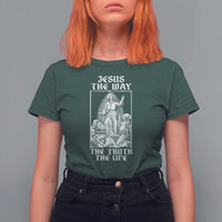 Jesus The Way The Truth The Life T Shirt For Women Religious Christian Faith