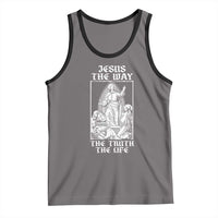 Jesus The Way The Truth The Life Tank Top Religious Christian Faith
