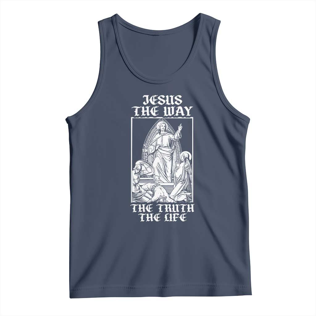 Jesus The Way The Truth The Life Tank Top Religious Christian Faith