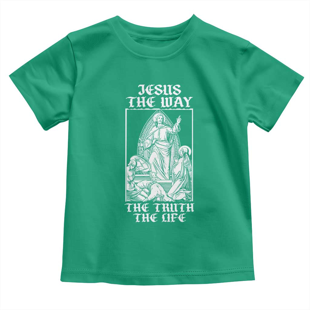 Jesus The Way The Truth The Life Toddler T Shirt Religious Christian Faith