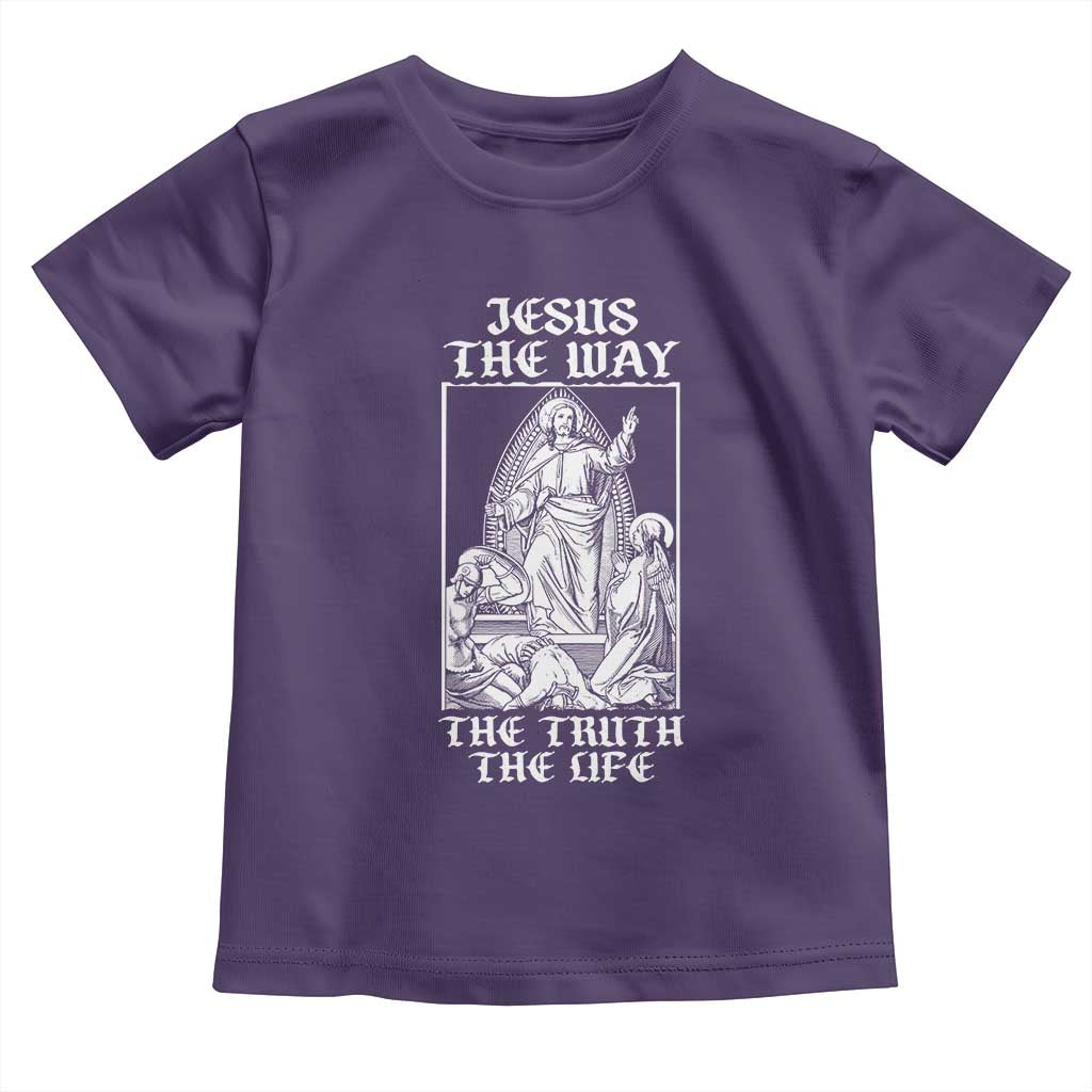 Jesus The Way The Truth The Life Toddler T Shirt Religious Christian Faith