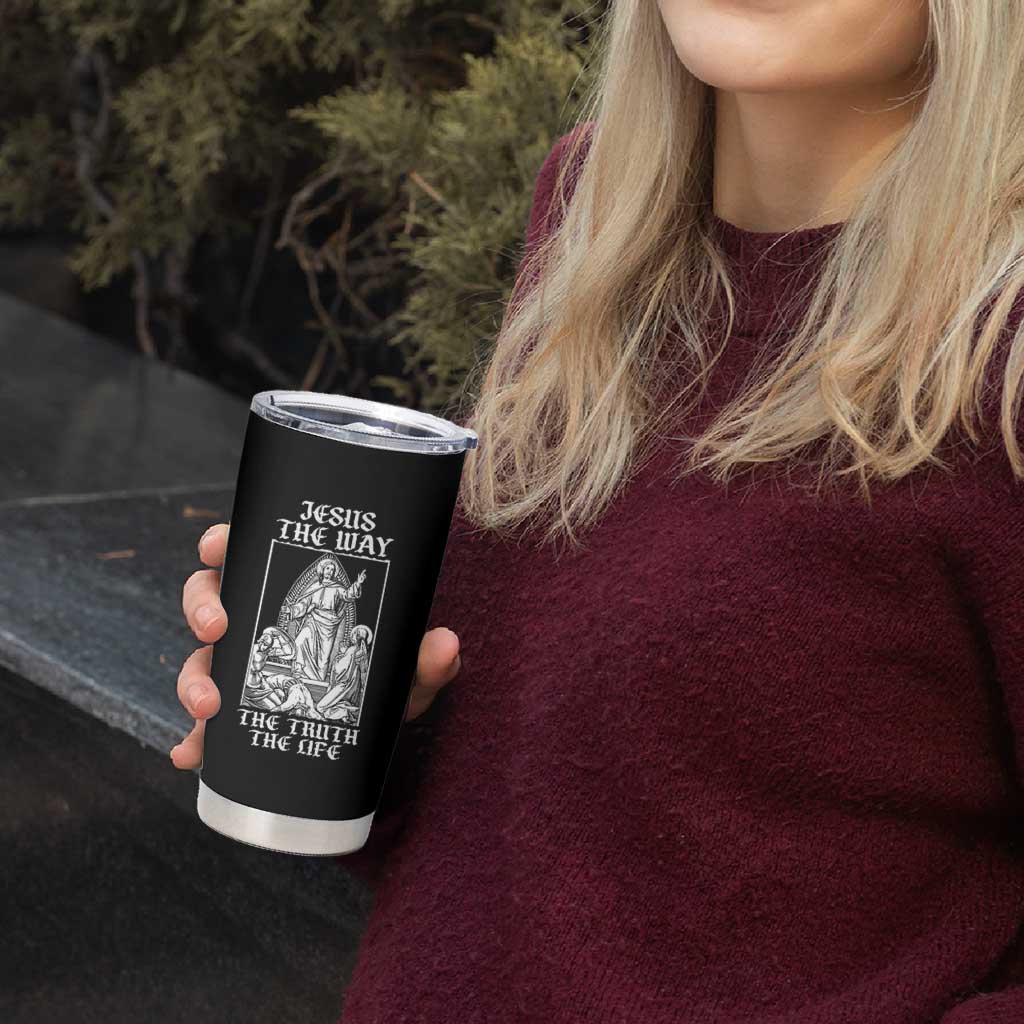 Jesus The Way The Truth The Life Tumbler Cup Religious Christian Faith
