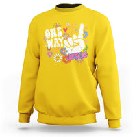 One Way Jesus Christian Relgion Retro Hippie T-shirt, Funny Jesus Shirt, Jesus Believer, Religious Shirt Sweatshirt - Wonder Print Shop